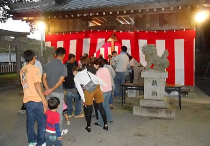 20131013住吉神社秋祭り受付